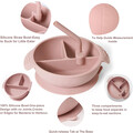 Silicone Divided Suction Bowl